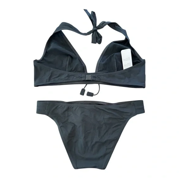 Eres Yuzu Mika Bra Swim Top and Bangcha Mika Swim Briefs in Caviar NWT